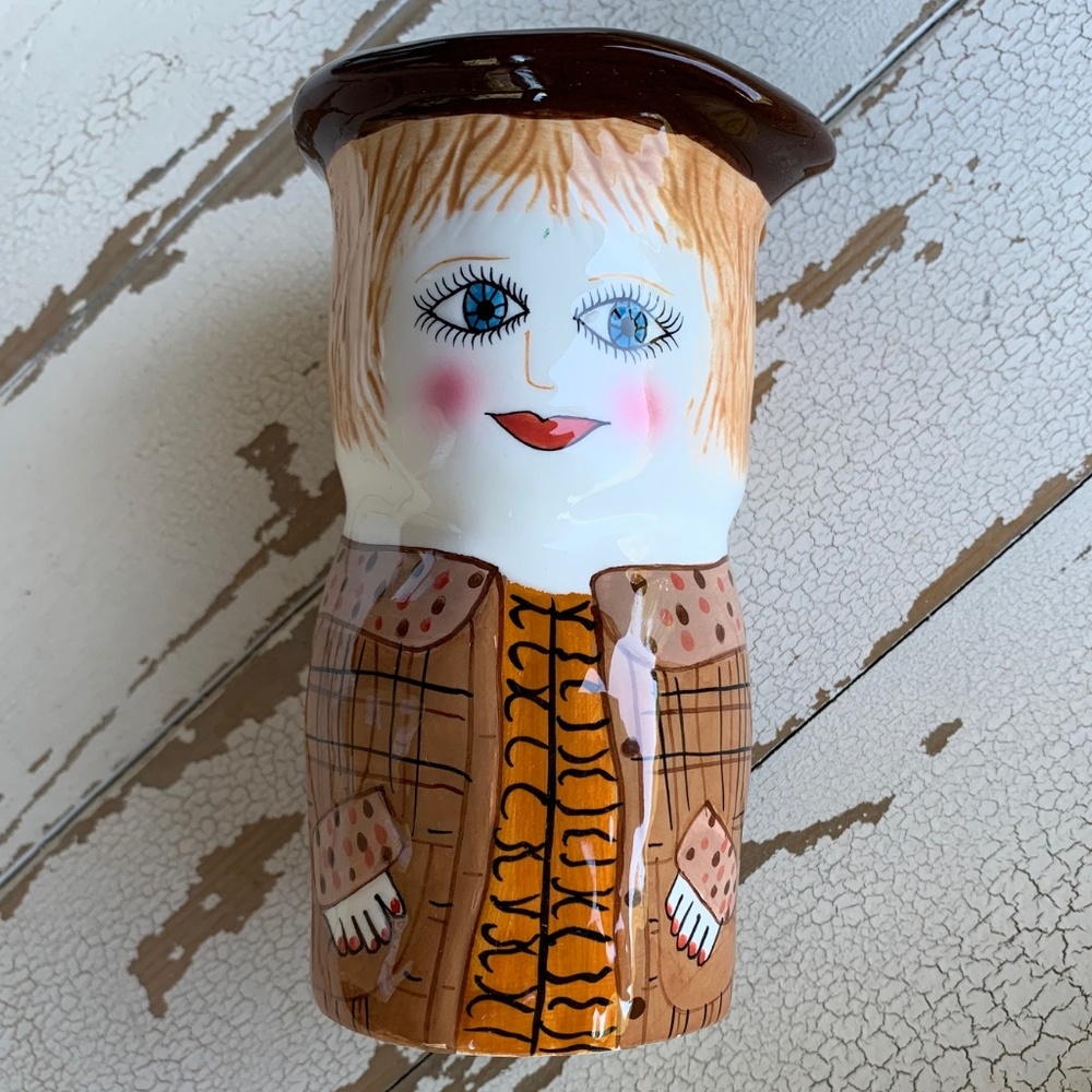 Susan Paley Bella Casa by Ganz Head Vase Ceramic